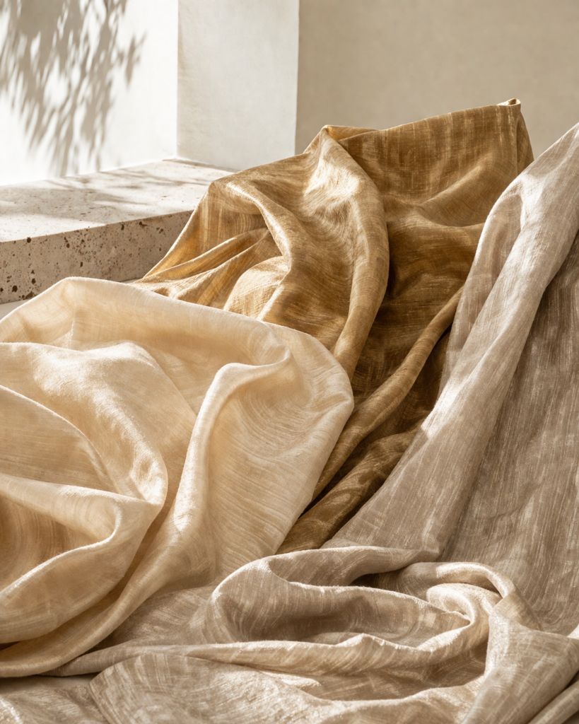Luxury silk fabric — finest quality by Divino Studios