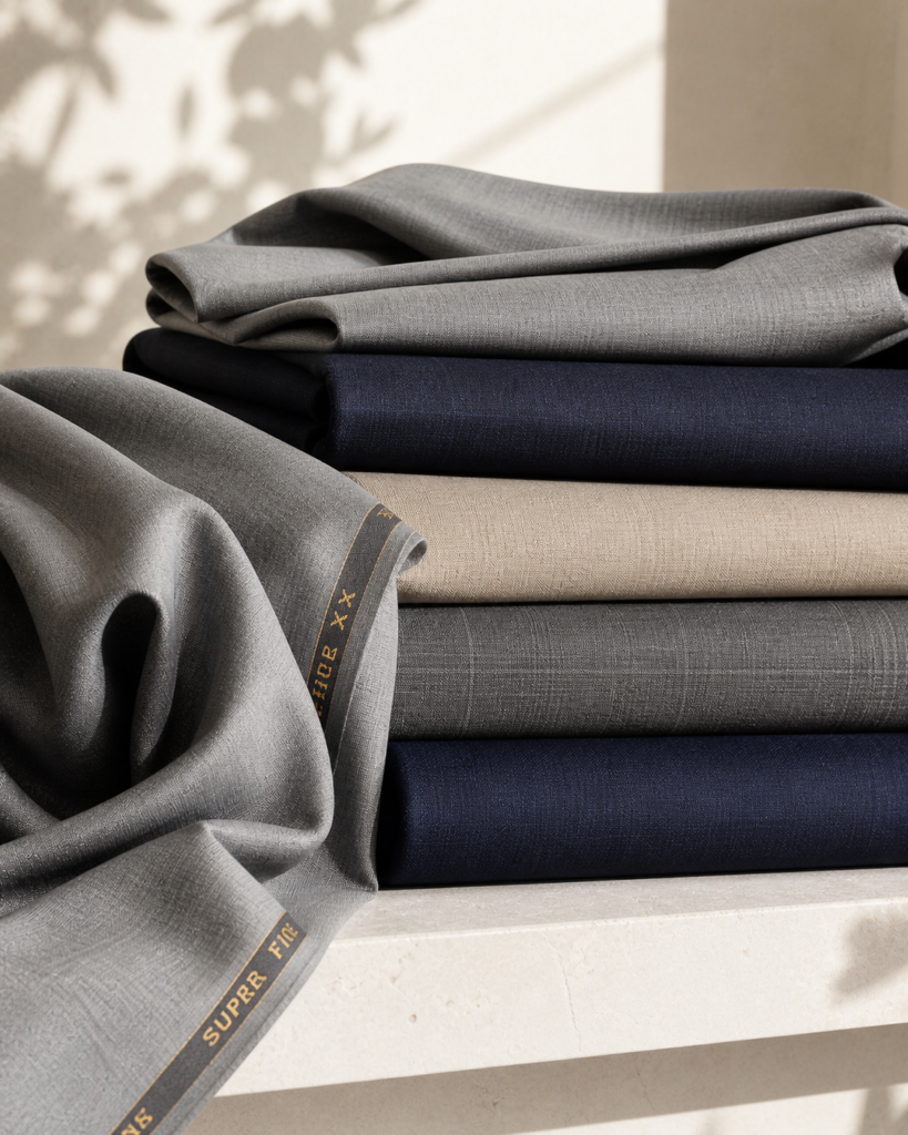 Premium gent's suiting fabric — Divino Studios